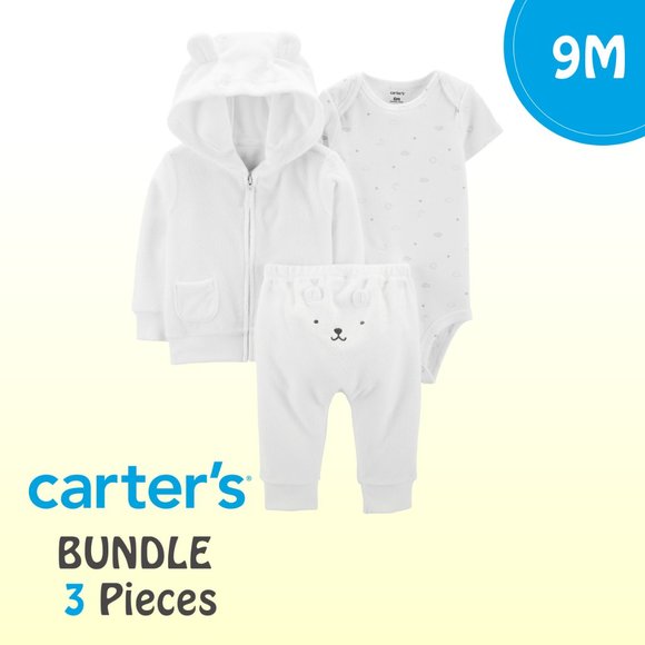 Carter's Other - Carter's Baby Unixes 3-PcTerry Little Jack…